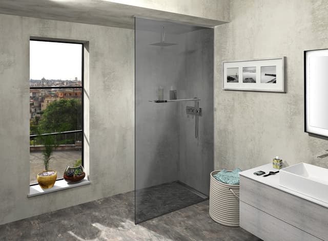 ARCHITEX zestaw montażowy szkła 1600mm polerowane aluminium