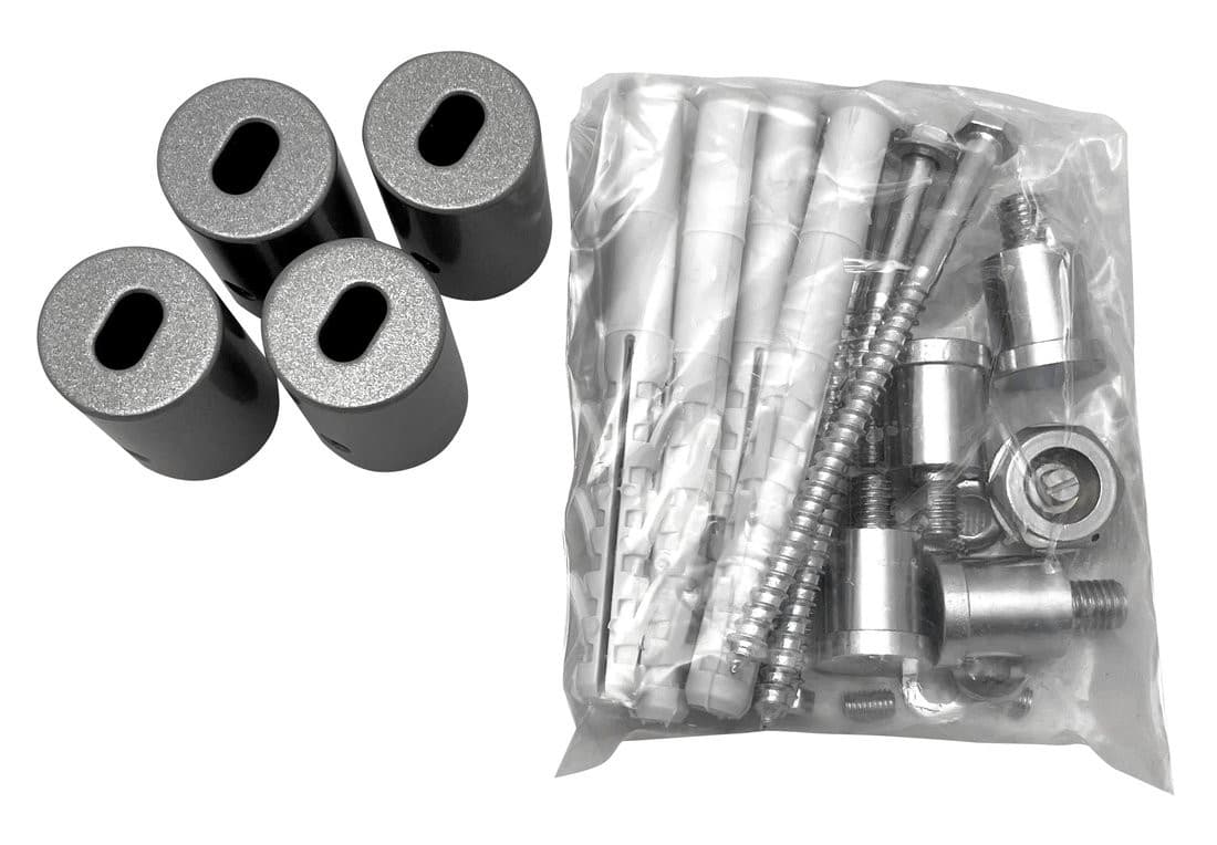 COLONNA zestaw montażowy do IR143, IR145 i IR146 srebro metalik