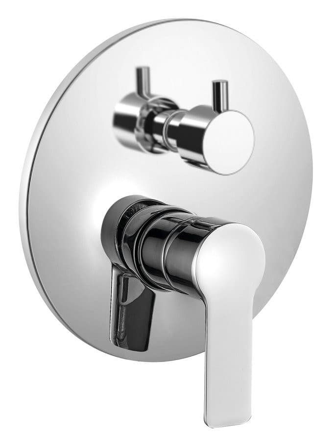 Bateria prysznicowa podtynkowa BARON 2-funkcyjna chrom