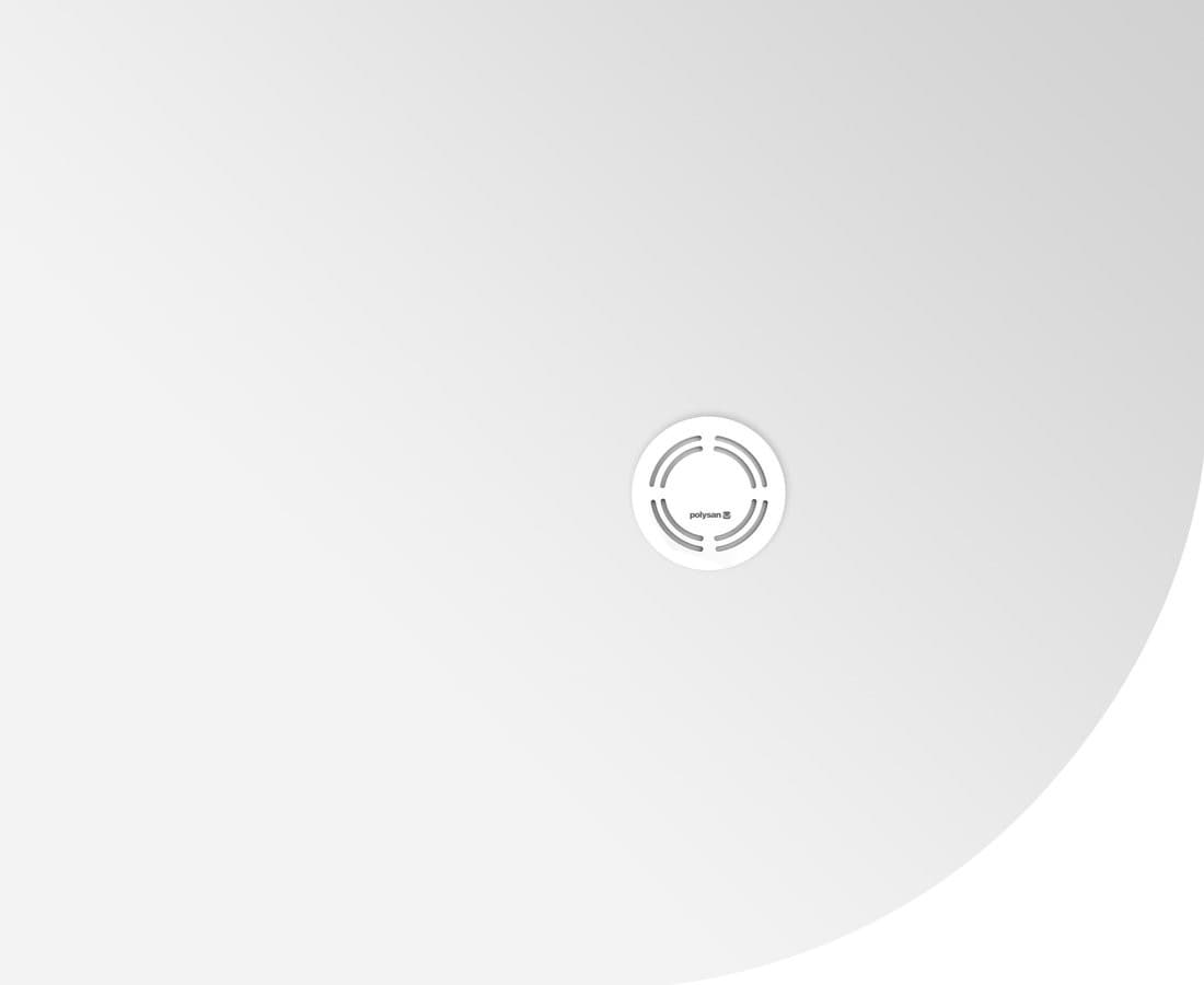 FLEXIA półokrągły brodzik kompozytowy z możliwością docinania, 110x90cm, R550, lewy