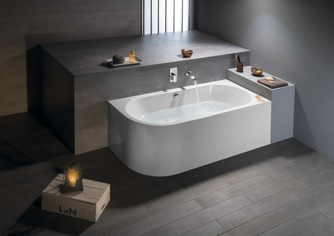 VIVA R MONOLITH wanna wolnostojąca przyścienna 170x75x60cm (biały)