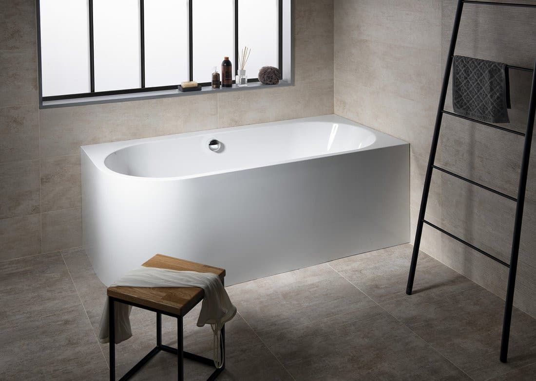 ASTRA R MONOLITH wanna wolnostojąca przyścienna 160x75x60 cm, biały