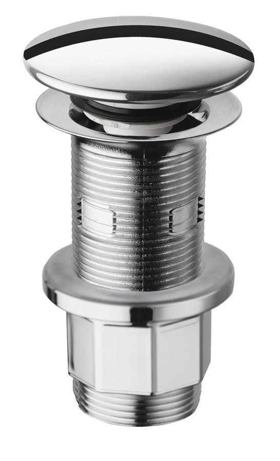 Korek umywalkowy Klik-Klak 5/4" duży grzybek chromowany