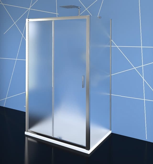 EASY kabina prysznicowa trójścienna 1200x800mm, wariant L/P, szkło Brick