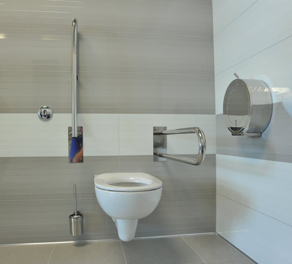 HANDICAP poręcz wspierająca typ-U 600mm stal nierdzewna