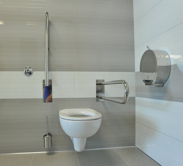 HANDICAP poręcz wspierająca typ-U 600mm stal nierdzewna