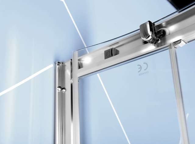 EASY kabina prysznicowa półokrągła 1100x800mm, L/R, szkło czyste