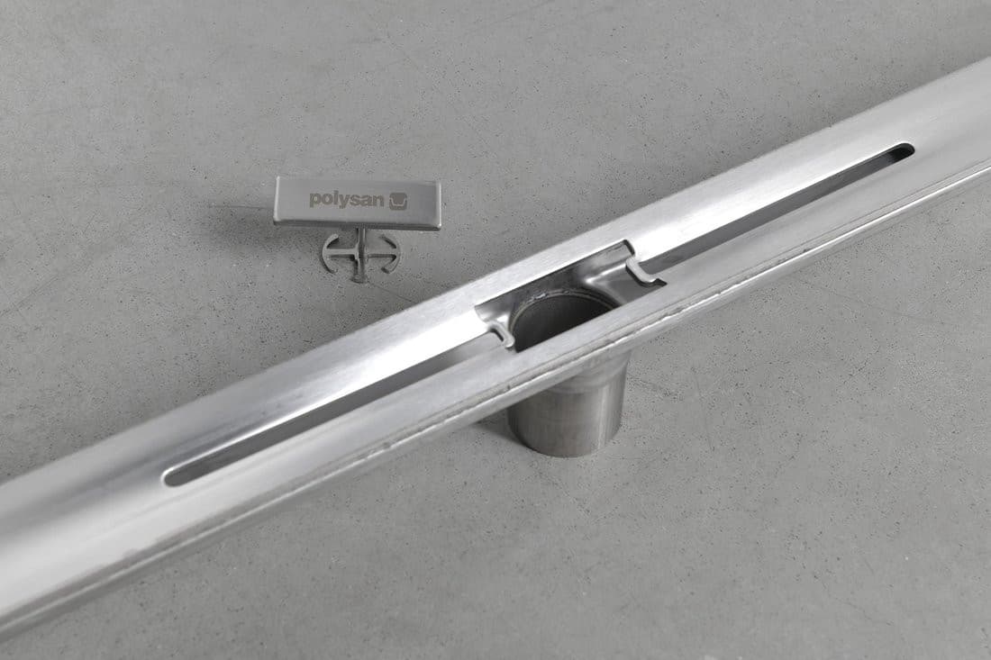 Odpływ liniowy SLIM RIVER ze stali nierdzewnej DN50 L.400-1000