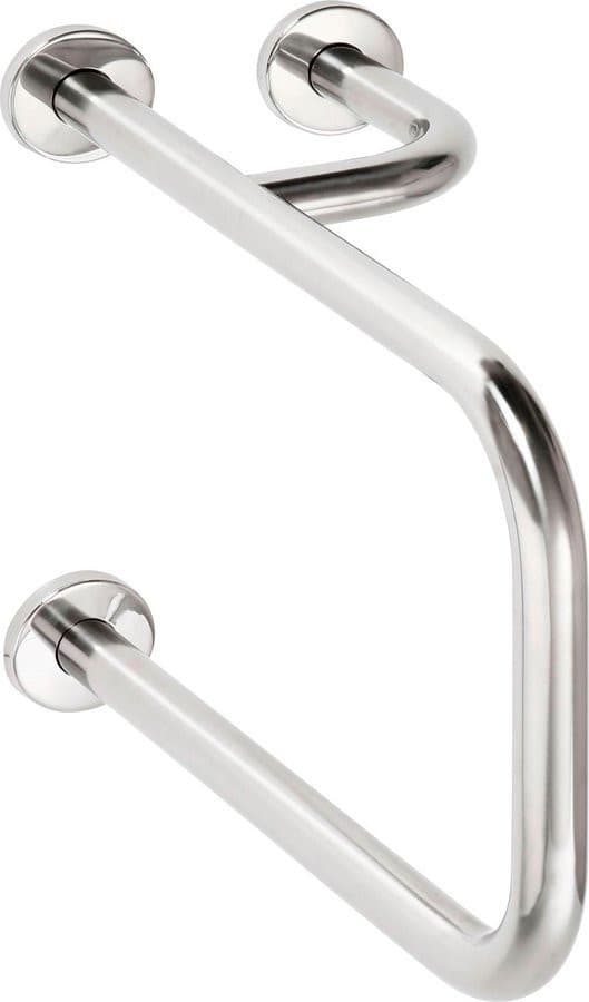 HANDICAP poręcz wspierająca prawa 500 mm stal nierdzewna