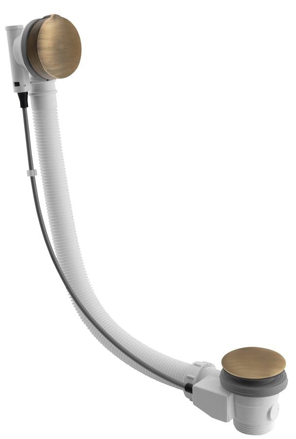Zestaw odpływowy z automatycznym korkiem 775mm brązowy