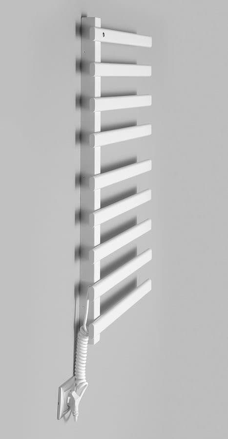 ELCOR elektryczna suszarka na ręczniki 480x920x50 mm, 128 W, biały matowy