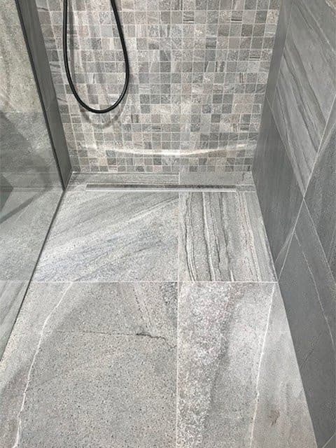 Lewy listwa spadkowa 10 mm stal nierdzewna matowa 1000 mm