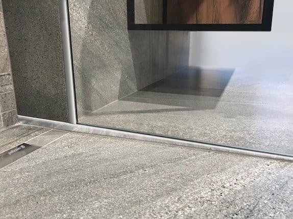 Prawa listwa spadkowa stal nierdzewna mat 12mm 1000mm