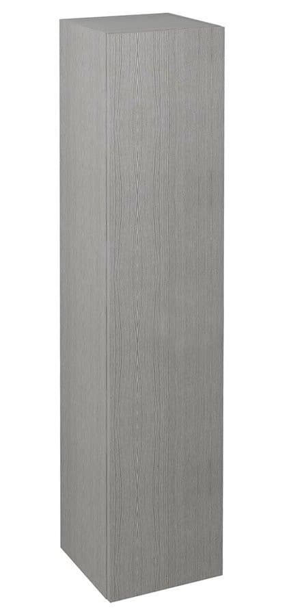 ESPACE wysoki słupek 35x172x32cm z drzwiczkami, lewy/prawy, dąb srebrny