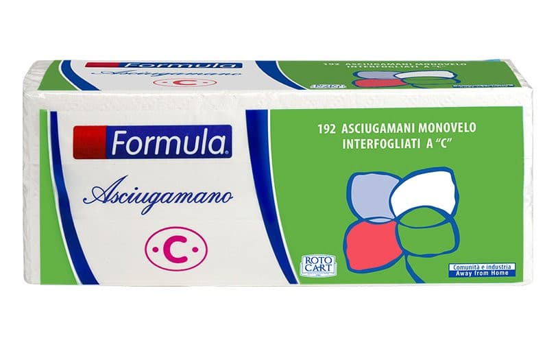 Ręczniki papierowe jednowarstwowe C, czysta celuloza, 23x33cm, 3840szt., białe