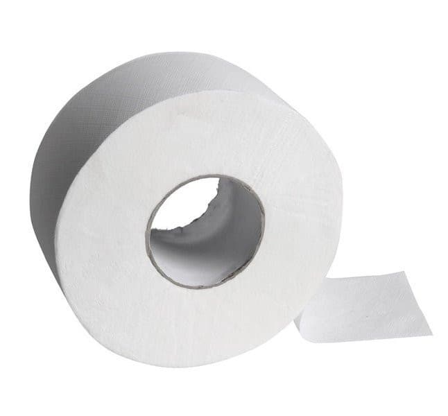JUMBO papier toaletowy dwuwarstwowy 125m średnia rolka 19cm
