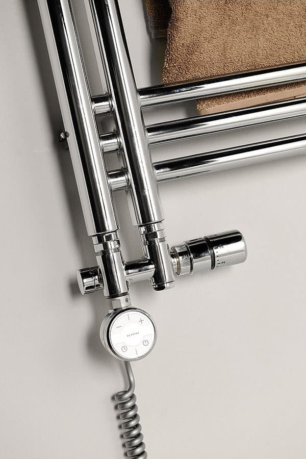 Zestaw przyłączeniowy TWIN COMBI z termostatem prawy chrom