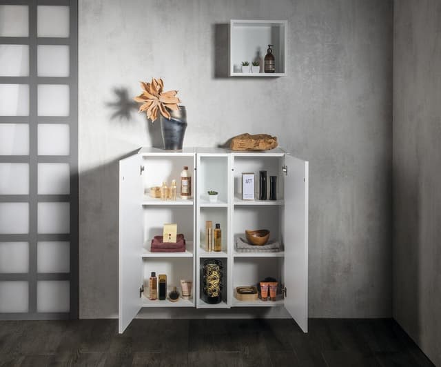 Szafka łazienkowa ESPACE 35x94 cm sosna rustykalna, 1 drzwiowa