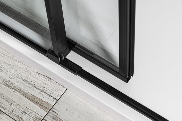 ALTIS BLACK prostokątna kabina prysznicowa 1600x800 mm, wariant L/P