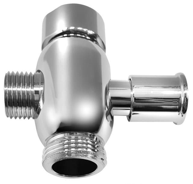Przełącznik do kolumny prysznicowej F3/4"-M1/2 chromowany Sapho