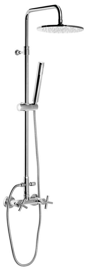 AIRTECH-AXIA zestaw prysznicowy z podłączeniem do baterii, chromowany