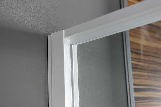 AMICO drzwi prysznicowe zawiasowe 1040-1220x1850mm przezroczyste szkło