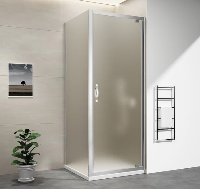 SIGMA SIMPLY kabina prysznicowa 900x900mm, drzwi obrotowe, L/P, szkło Brick