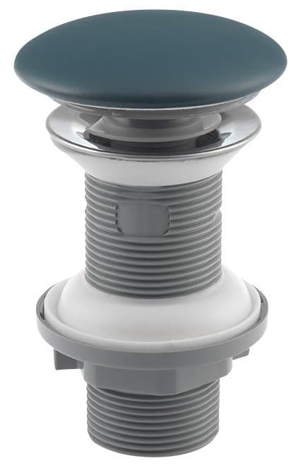 Odpływ umywalkowy 5/4 click-clack z korkiem ceramicznym zielony