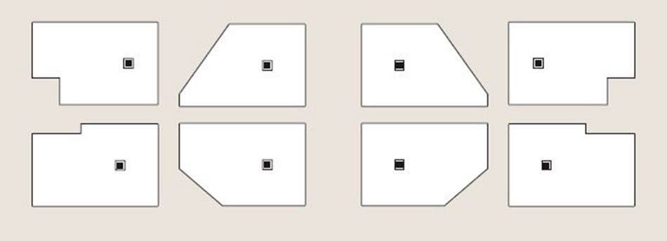 FLEXIA brodzik kompozytowy prostokątny 130x90 cm, biały mat