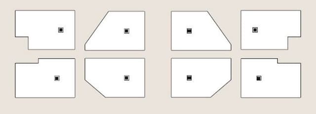 FLEXIA brodzik kompozytowy prostokątny, docinany 150x80cm, biały mat