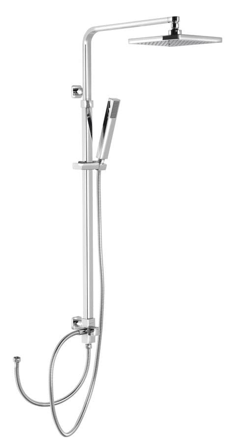Zestaw prysznicowy Sapho z deszczownią, słuchawką, chrom