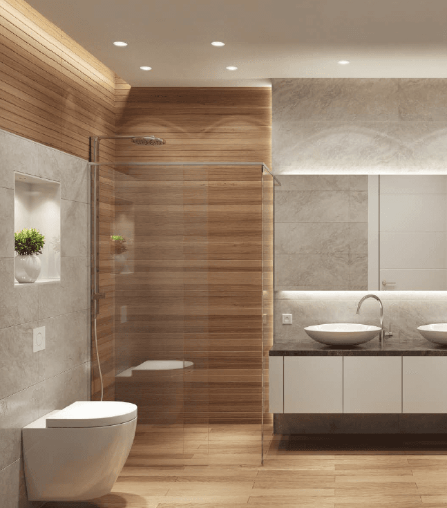 SPOTLIGHT oświetlenie sufitowe łazienkowe, ø 85mm, GU10, 4,3W, 230V, IP65, biały