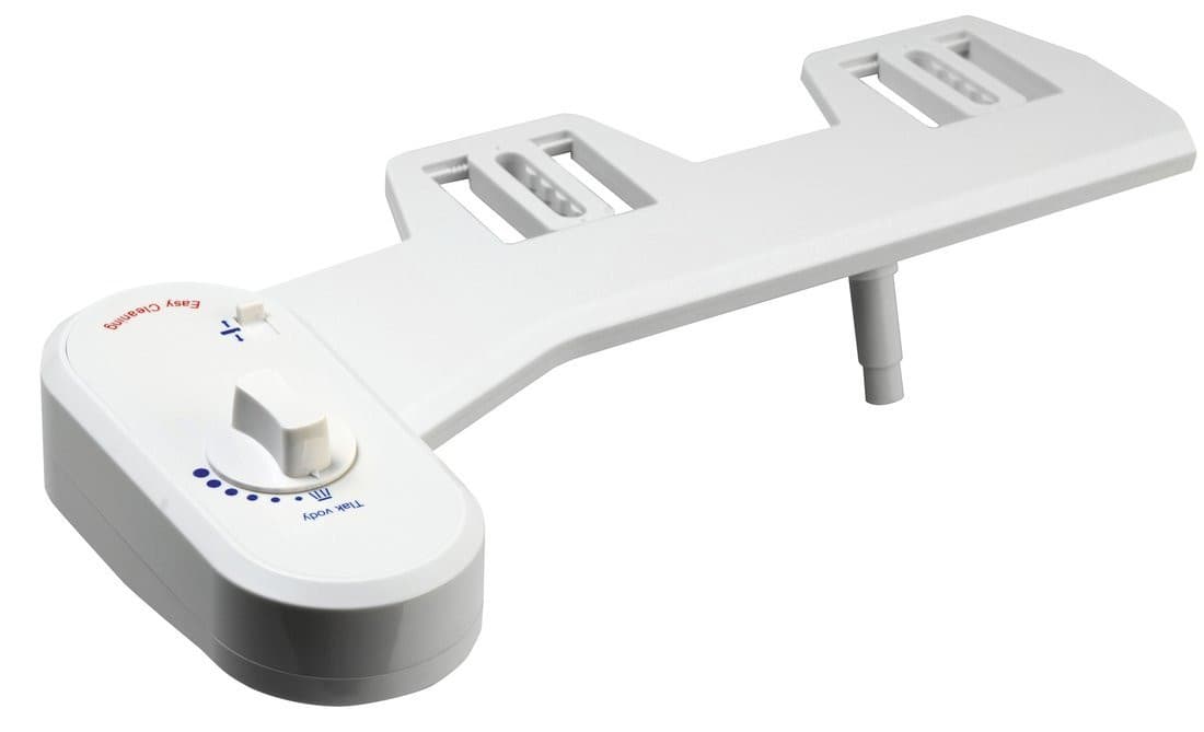 Bidet pod deskę WC EASY CLEANING zasilany zimną wodą biały