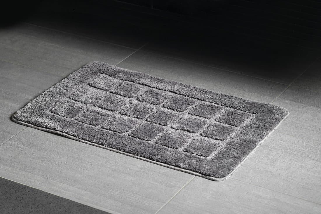 DELHI dywanik łazienkowy antypoślizgowy 50x80 cm, ciemnoszary