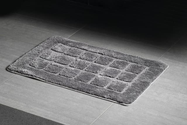 DELHI dywanik łazienkowy antypoślizgowy 50x80 cm, ciemnoszary