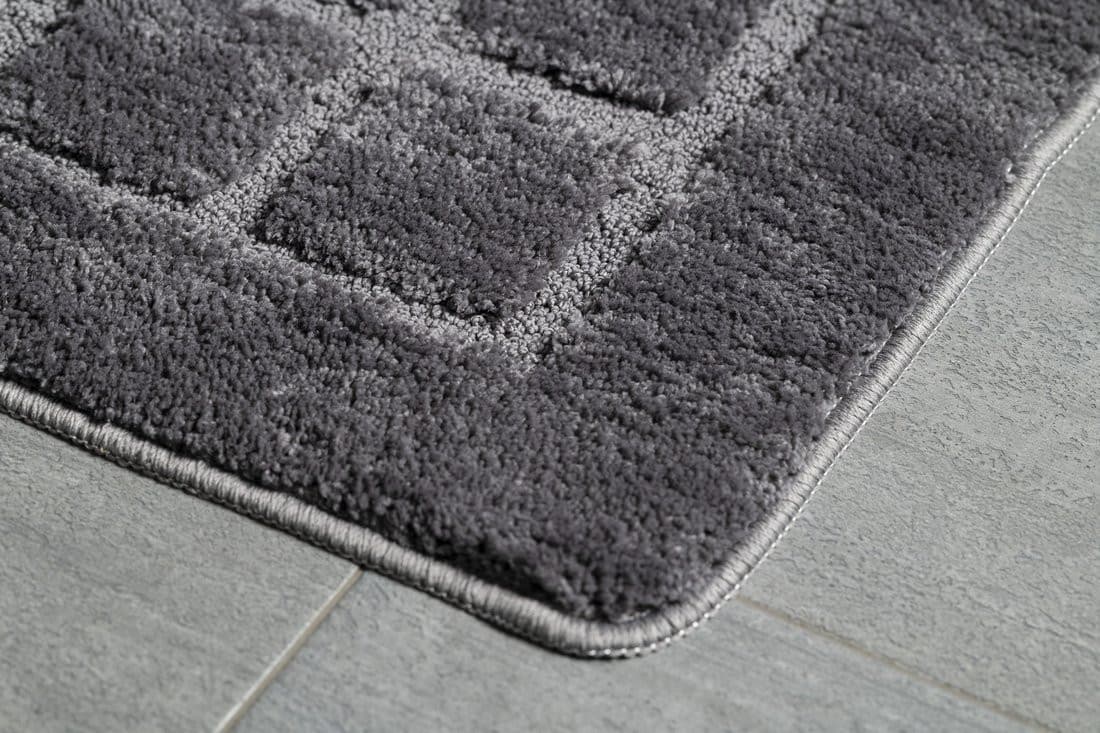 DELHI dywanik łazienkowy antypoślizgowy 50x80 cm, ciemnoszary