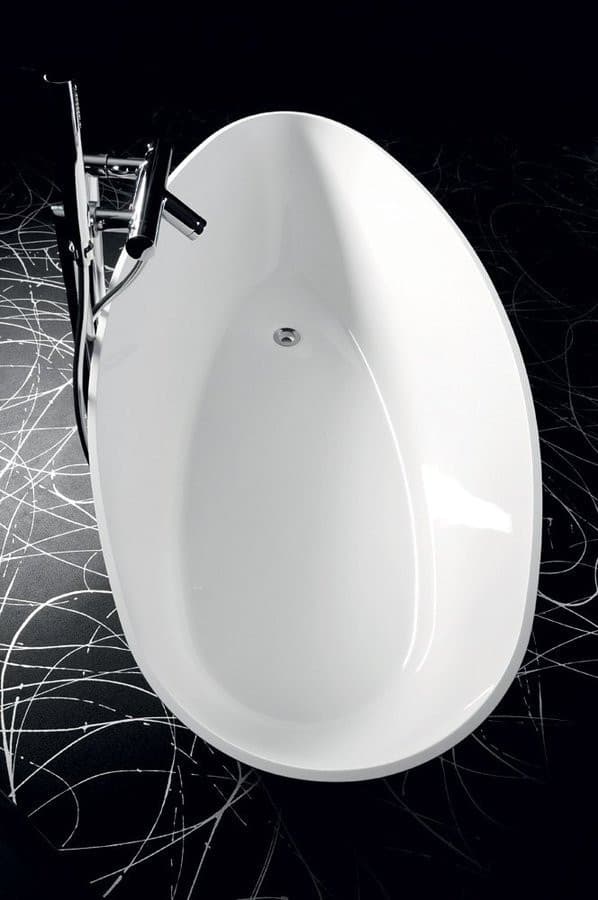 ELIPSIE wanna 1570x700x560mm, kompozyt, objętość 260l, biały połysk