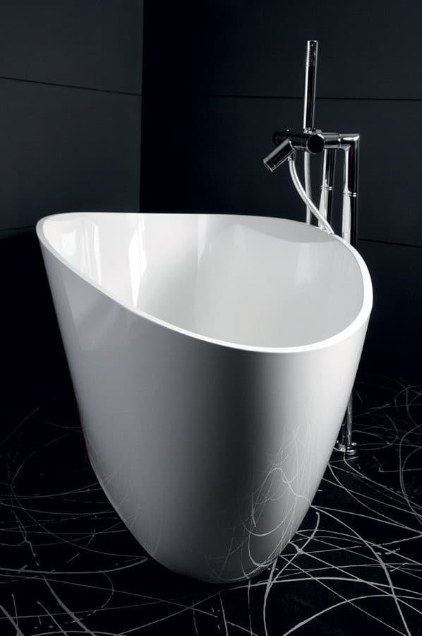 ELIPSIE wanna 1570x700x560mm, kompozyt, objętość 260l, biały połysk