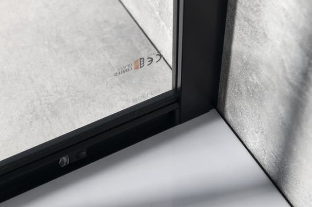 SIGMA SIMPLY BLACK półokrągła kabina prysznicowa 1000x1000mm, R550, szkło czyste