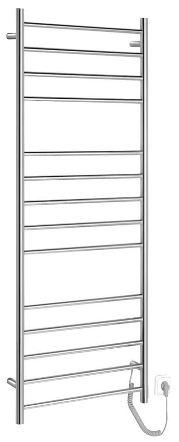 REDONDO elektryczna suszarka na ręczniki okrągła, 600x1500 mm, 130 W, stal nierdzewna