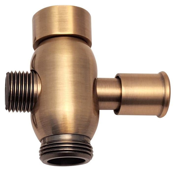 Przełącznik kolumny prysznicowej F3/4"-M1/2 brązowy Sapho