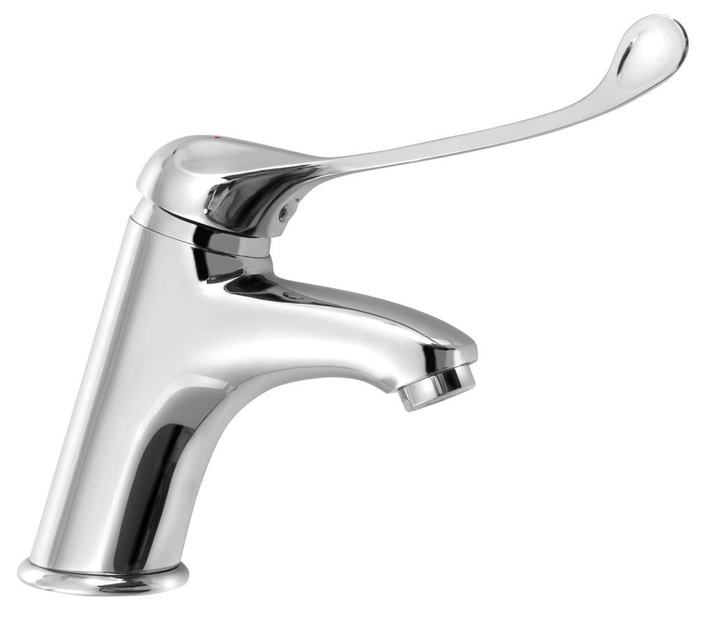 KASIOPEA bateria umywalkowa chromowana z dźwignią medyczną