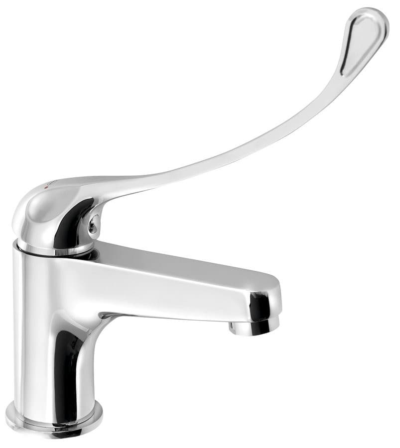 SIEGER bateria umywalkowa stojąca 150mm chrom dźwignia medyczna