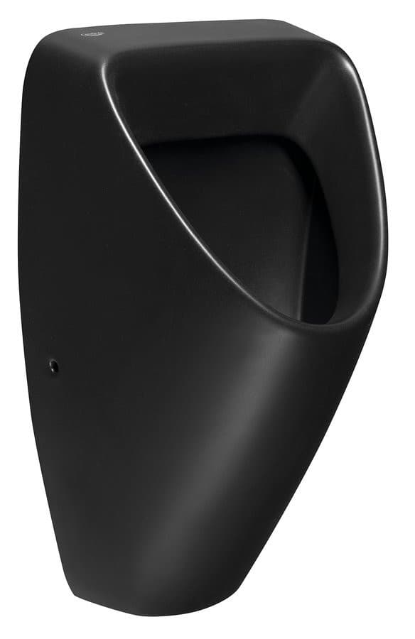 Ceramiczny pisuar SCHWARN BLACK czarny mat, odpływ tylny