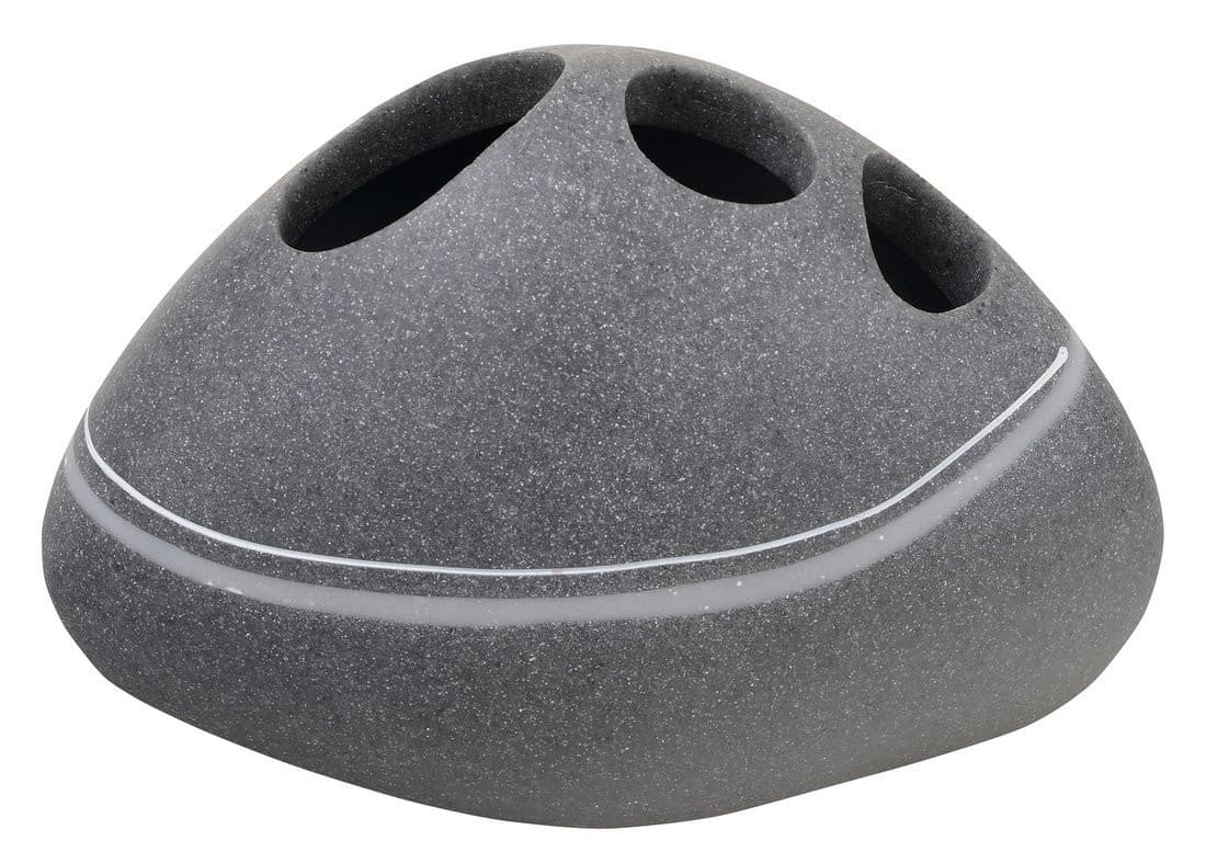 LITTLE ROCK szary kubek na szczoteczki do zębów do postawienia