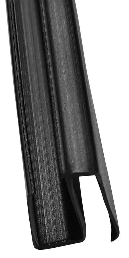 Uszczelka dolna do drzwi prysznicowych 8mm, 1000mm, czarna