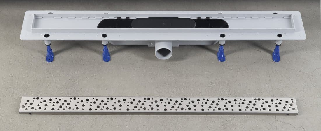 Odpływ liniowy MARMI z rusztem stalowym L-810 DN50