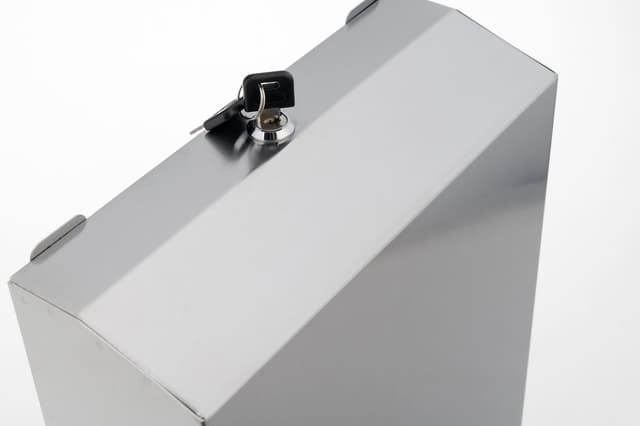 Zasobnik na ręczniki papierowe stal nierdzewna mat 285x370x105 mm