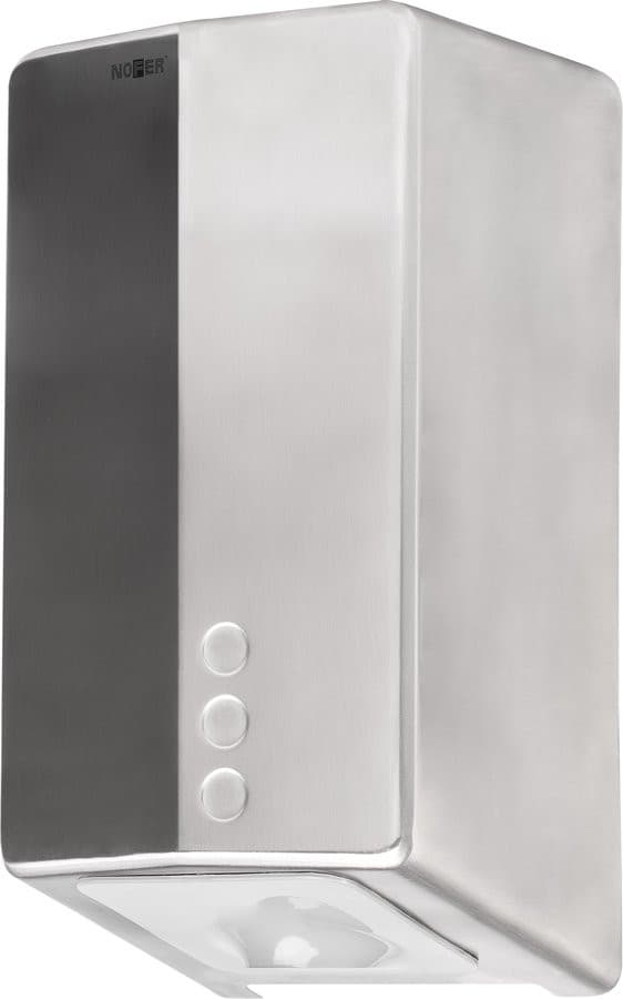 FUGA EVO elektryczna suszarka do rąk, bezdotykowa 220-240V, 800W, 164x327x151 mm, czujnik laserowy , stal nierdzewna mat