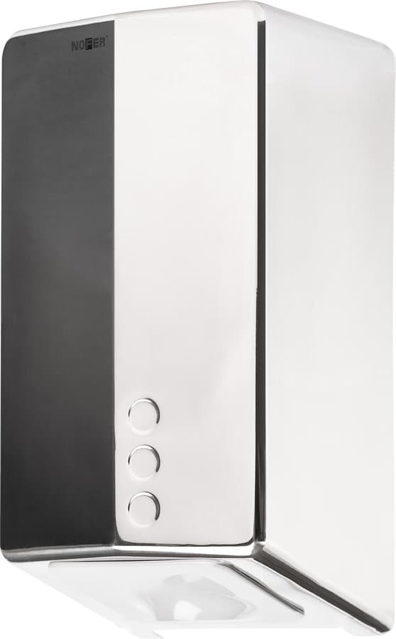 FUGA EVO elektryczna suszarka do rąk, bezdotykowa 220-240V, 800W, 164x327x151 mm, czujnik laserowy, stal nierdzewna połysk